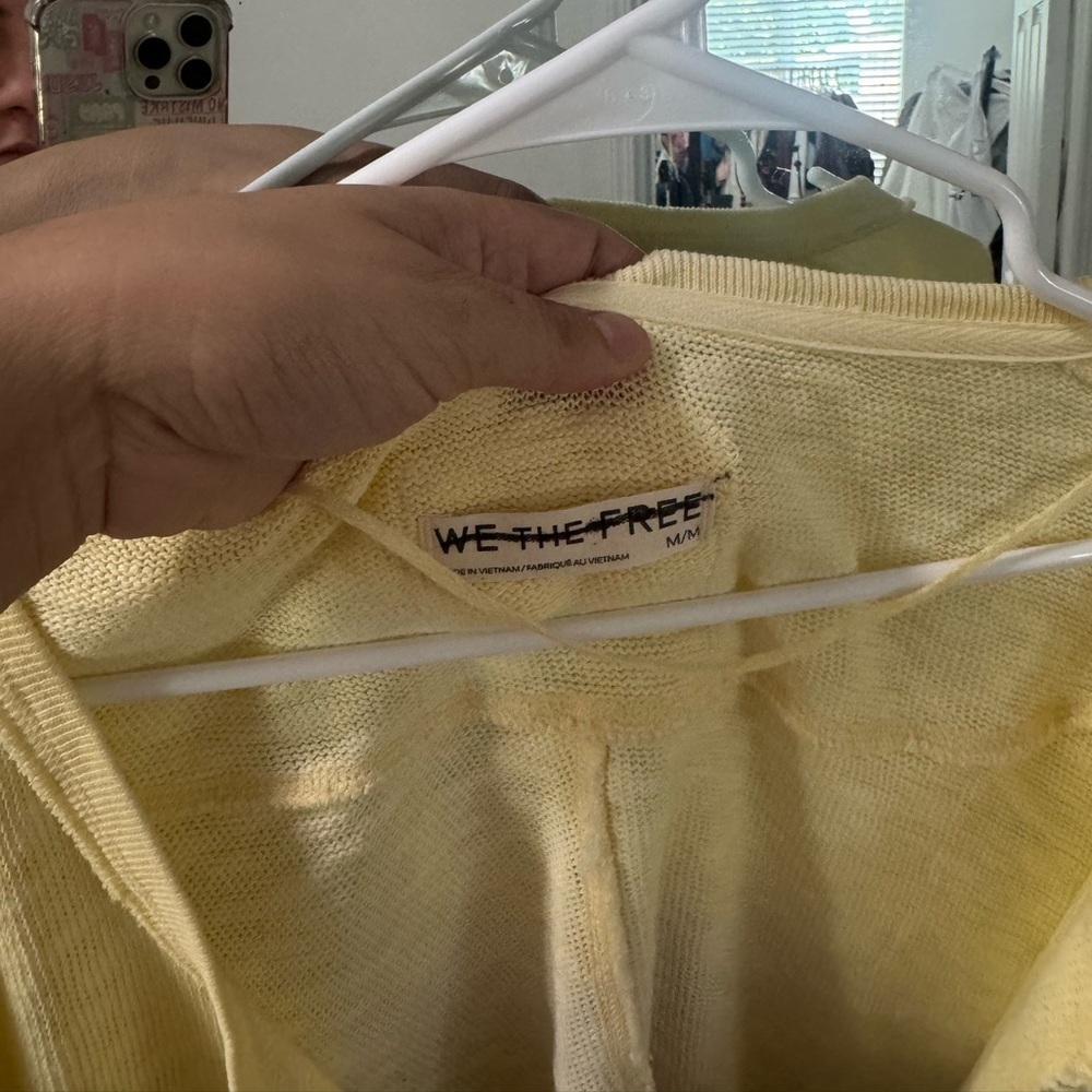 BNWOT Free People We The Free After Midnight Washed Tee - Picture 5 of 5